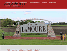 Tablet Screenshot of lamourend.com